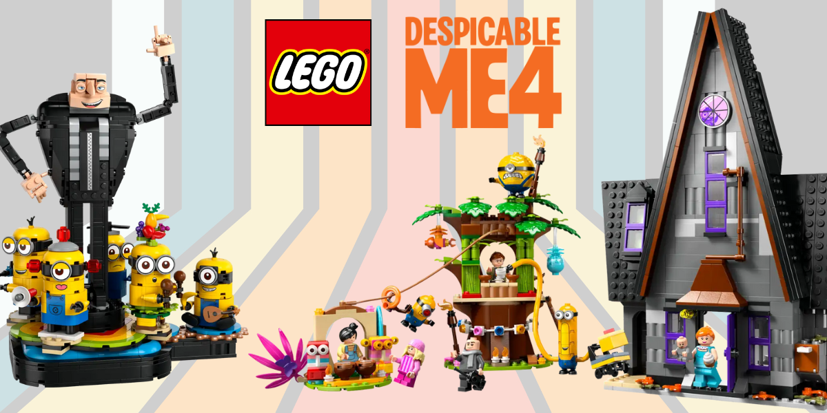 Go Bananas Over the New Despicable Me 4 LEGO Sets!