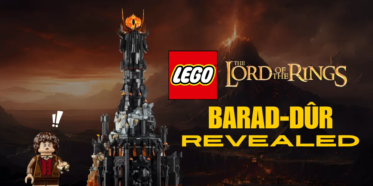 LEGO Unveils Towering Barad-dûr (10333) Set: A Must-Have for Lord of the Rings Fans