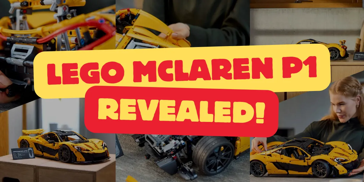 Introducing the LEGO Technic McLaren P1: A Tribute to Automotive Innovation